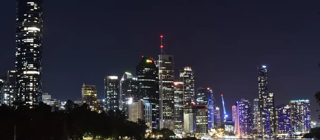 Brisbane skyline representing property valuations for tax purposes, including capital gains and council rates